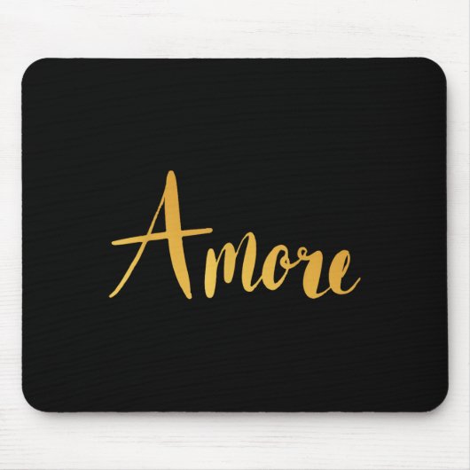 Amore - Italian Love Valentine's Day Mousepad (Vorne)
