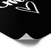 Amore - Italian Love Valentine's Day  Poster (Ecke)