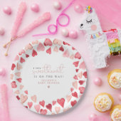 AMORE Kleine Sweetheart Valentine Day Baby Dusche Pappteller (Party)