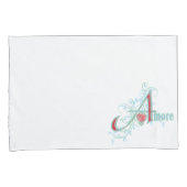 AMORE - Liebe - Pillowcases Kissenbezug (Vorderseite-Rechts)