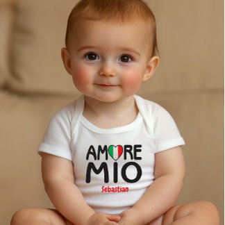 AMORE MIO.ai Baby Bodysuit Strampler