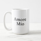 Amore Mio Chic Baby Shower Keepsake Kaffeetasse (Links)