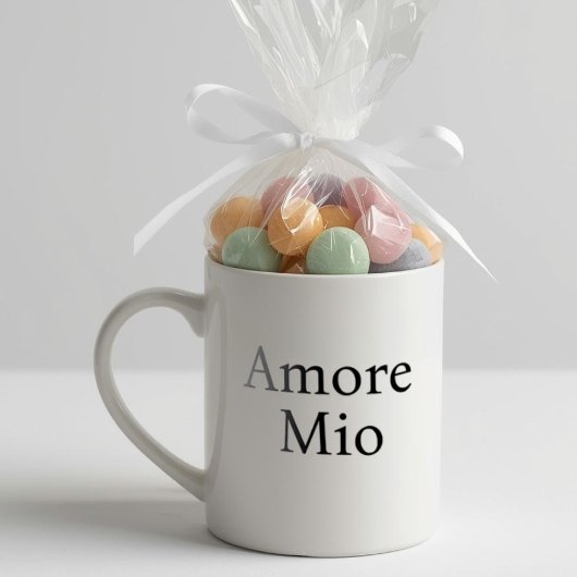 Amore Mio Chic Baby Shower Keepsake Kaffeetasse