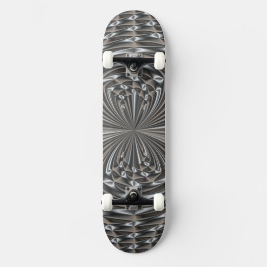Amore plattierter Edelstahl Skateboard (Vorderseite)