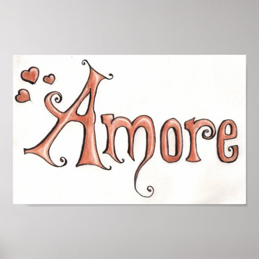 Amore Poster (Vorne)