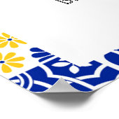 Amore Spritz Lemon Brautparty Begrüßungszeichen Poster (Ecke)