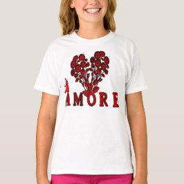 AMORE-, Trägershirt T-Shirt