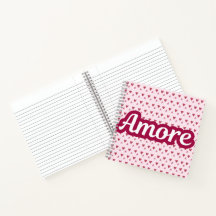 Amore-Typografie-Design – Valentinstag-Geschenk