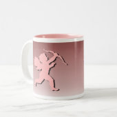 Amoren Zweifarbige Tasse (Vorderseite Links)