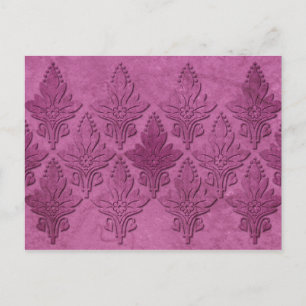 Amoroso: ALTERSPARCHMENT IN ROSE Postkarte