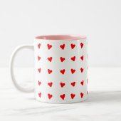 Amorpenguin-Tasse Zweifarbige Tasse (Links)