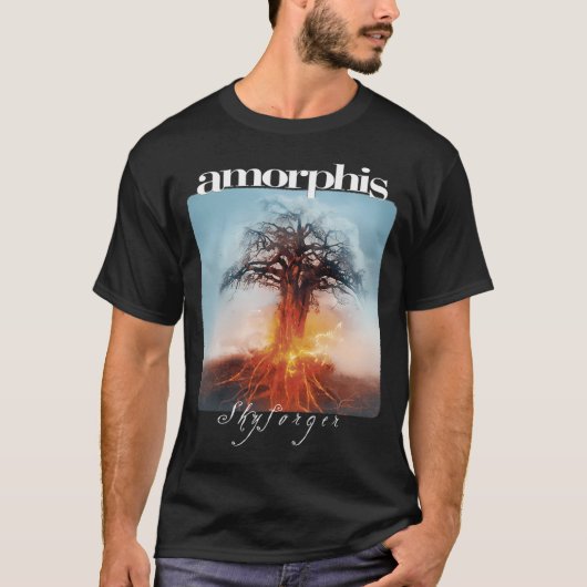 Amorphis Skyforger Melodic Death Metal T-Shirt (Vorderseite)