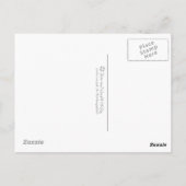 Amors Pfeil Postkarte (Rückseite)