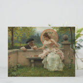 Amortische Auseinandersetzung im Park Karte (Stehend Vorderseite)