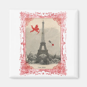 Amorvalentine-Magnet Paris Vintager Magnet