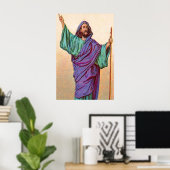 Amos 1 Amos spricht Gottes Word Poster (Heimbüro)