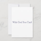 Amos 2:4 KJV Bible Scripting Grußkarte Karte (Rückseite)