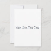 Amos 2:4 KJV Bible Scripting Pic Grußkarte Karte (Rückseite)