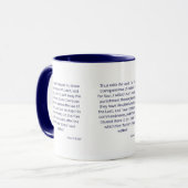 Amos 2:4 KJV Bible Scripture Zwei-Tone-Tasse Tasse (Vorderseite Links)