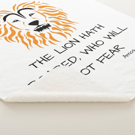 Amos 3:8 KJV Bible Scripting Verse Sherpadecke (3/4)