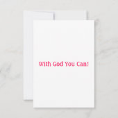 Amos 5:14 KJV Bible Verse Pic Flat Grußkarte Karte (Rückseite)