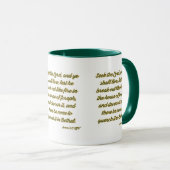 Amos 5:6 KJV Bible Scripture Two-Tone Tasse (VorderseiteRechts)