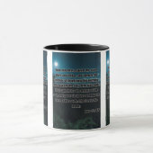 Amos 5:8 KJV Bibelverse Pic Two-Tone Tasse (Zentrum)