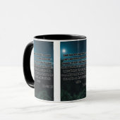 Amos 5:8 KJV Bibelverse Pic Two-Tone Tasse (Vorderseite Links)