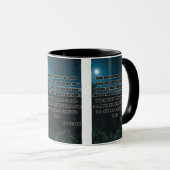 Amos 5:8 KJV Bibelverse Pic Two-Tone Tasse (VorderseiteRechts)