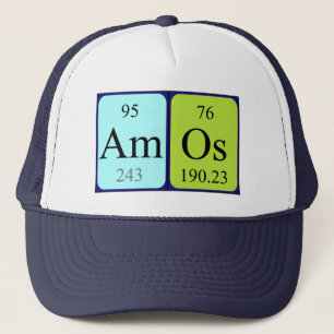 Amos Periodenname, der Truckerkappe