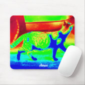 AMOS ~ Personalisierte Wärmeentwicklung ~ Spanisch Mousepad (Mit Mouse)