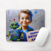 AMOS ~ und sein ROBOT ~ Mousepad (Mit Mouse)