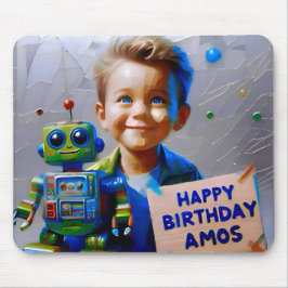 AMOS ~ und sein ROBOT ~ Mousepad