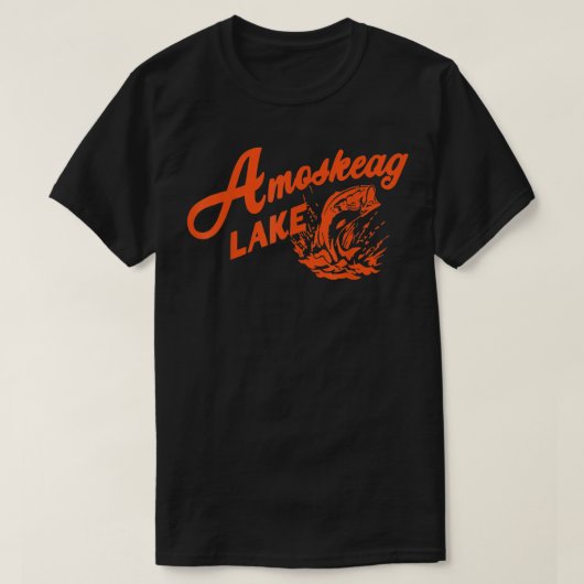 Amoskeag Lake Gift For Fishing Lover 2022 T-Shirt (Design vorne)