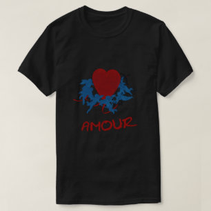 Amour Cherub Vintage Retro Liebesdesign T-Shirt