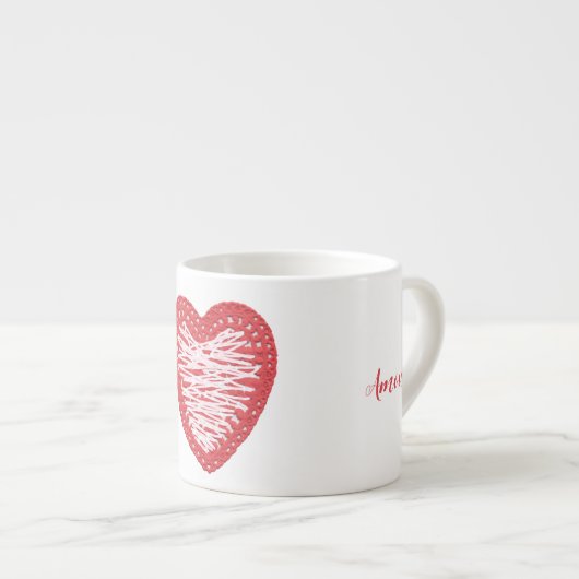 Amour... Espressotasse (Vorderseite Rechts)