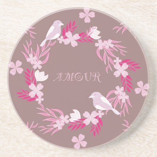 Amour Getränkeuntersetzer (Vorne)