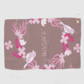 Amour Golfhandtuch (Horizontal)