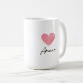 Amour Kaffeetasse (VorderseiteRechts)
