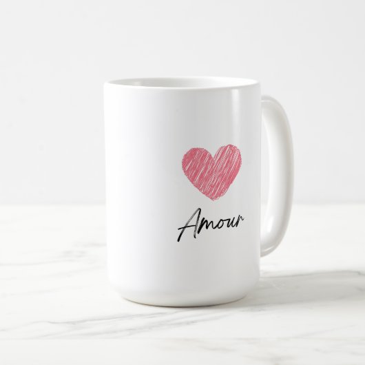Amour Kaffeetasse (VorderseiteRechts)