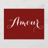 Amour Postkarte (Vorderseite)