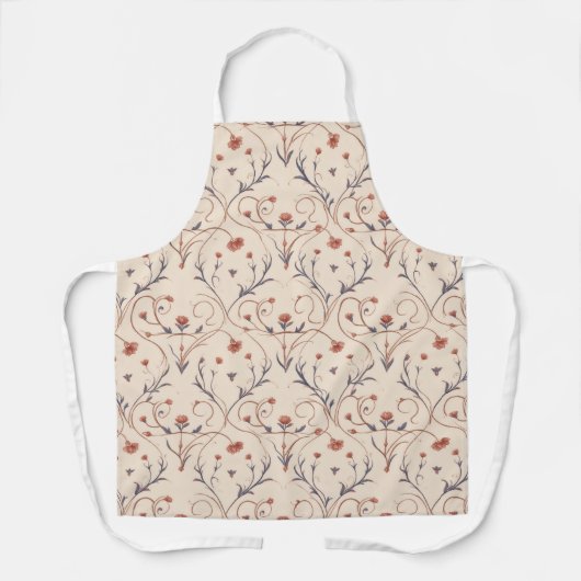 Amour-Reben-All-Over-Print-Schürze, Mittel Schürze (Vorderseite)