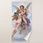 Amour und Psyche, Bouguereau Badehandtuch (Badehandtuch)