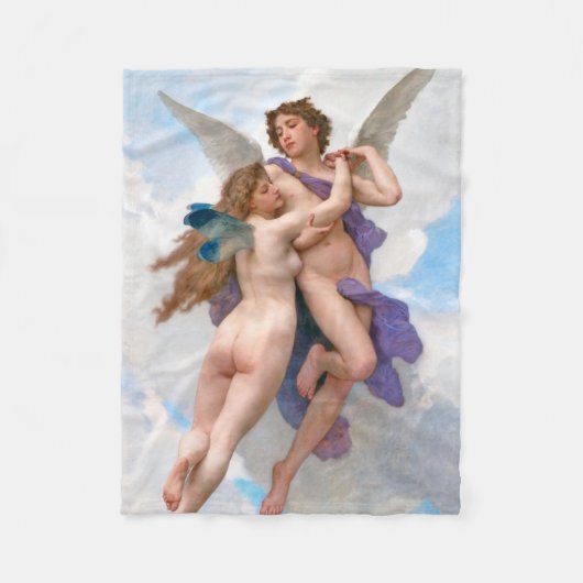 Amour und Psyche, Bouguereau Fleecedecke (Vorderseite)