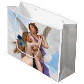 Amour und Psyche, Bouguereau Große Geschenktüte (Vorderseite Schrägansicht)