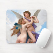 Amour und Psyche, Bouguereau Mousepad (Mit Mouse)