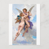 Amour und Psyche, Bouguereau Postkarte (Vorderseite)