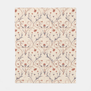 Amour Vine Fleece Decke