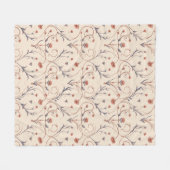 Amour Vine Fleece Decke (Vorderseite (Horizontal))