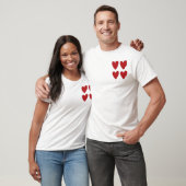 "Amour", Weißes T-Shirt (Unisex)